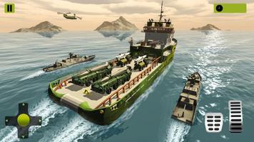 US Army Missile Truck Transport Cruise Ship Games screenshot 2