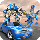 US Police Robot Car Flying Horse Simulator Game APK