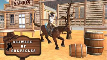 Cowboy Horse Run Simulator 3D Affiche