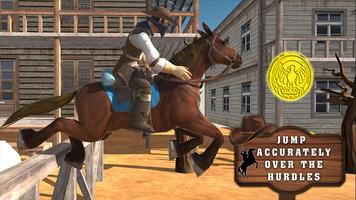 Cowboy Horse Run Simulator 3D capture d'écran 1