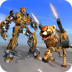 Робот атаки трансформирующий Cheetah: Cheetah Игры