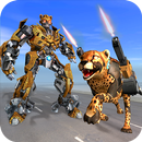Robot Transforming Cheetah Attack: Cheetah Games APK