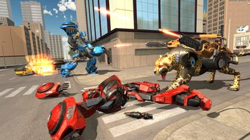 Robot Transforming Cheetah Attack: Cheetah Games gönderen
