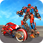 Captain Moto Robot Transform Dino Wars biểu tượng