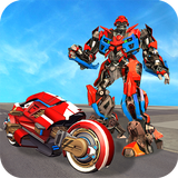 Captain Moto Robot Transform Dino Wars biểu tượng