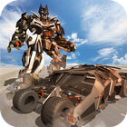Flying Bat Robot Car Transformation Game biểu tượng