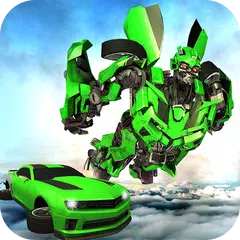 Скачать Future Flying Car Transformation Robot Wars APK