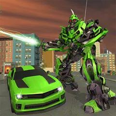 Скачать Ninja Flying Robot Transform Warrior Robot Wars APK