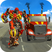 Euro Truck Robot Game Transforming Robot Simulator