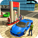 Highway Gas Station & Car Wash Game APK