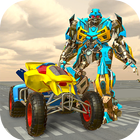 ATV Quad Racing Moto Robot Transformation Game icon