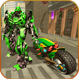 Flying Bike Real Robot Transformation Robot War simgesi