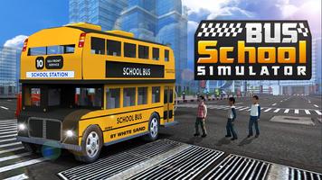 School Bus Driving Simulator-poster