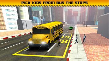 Bus Sekolah Mengemudi Simulato screenshot 2