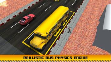 Bus Sekolah Mengemudi Simulato screenshot 3