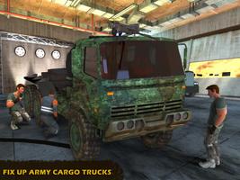 Army Truck Mechanic Simulator syot layar 2