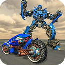 US Police Cop Moto Robot Transform Gangster Chase APK