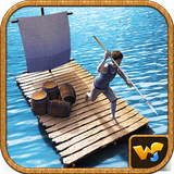 Raft Survival Shark Hunter 3D simgesi