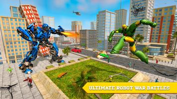 Real Robot Car Transforming Wild Rhino Games Ekran Görüntüsü 2
