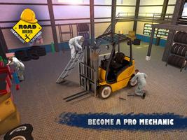 Road Builder Mechanic Workshop Ekran Görüntüsü 1