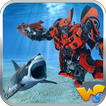 Robot Car Angry Shark Hunter