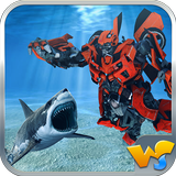 Robot Car Angry Shark Hunter simgesi