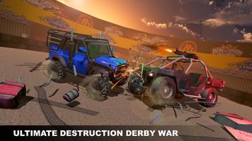 Future Robot Demolition Derby Car Wars Ekran Görüntüsü 1