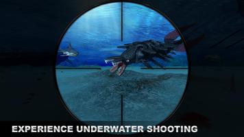 Underwater Megalodon Shark Sniper Hunter capture d'écran 2