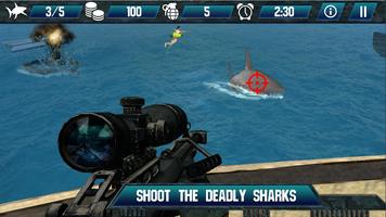 الحوت القرش قناص هنتر 3D تصوير الشاشة 2