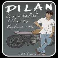 Novel Dilan 1990 Affiche