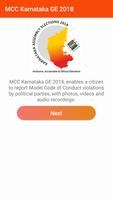 (By BBMP) MCC Karnataka GE 2018 ポスター