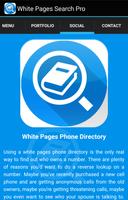 White Pages Search Pro imagem de tela 2