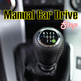 Manual Car Drive Step icon