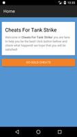 Cheats For Tank Strike 截圖 1