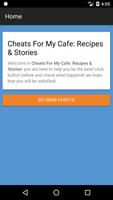 Cheats For My Cafe Recipes & Stories captura de pantalla 1