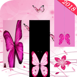 Pink Piano Tiles Magic Music Whit Go.