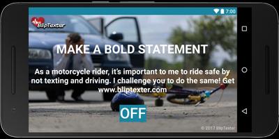 برنامه‌نما BlipTexter for Motorcyclists عکس از صفحه