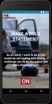 BlipTexter for Adult Drivers poster