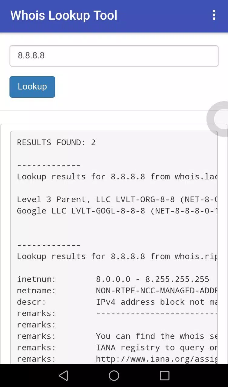 Whois Lookup Tool APK for Android Download