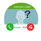 whos calling ? Unknown Caller ícone