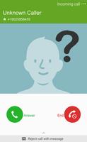 whos calling ? Unknown Caller captura de pantalla 1