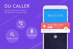 Caller ID & Blocage - DU Caller Affiche