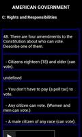 Citizenship - US (Civics Quiz) تصوير الشاشة 3