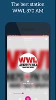 WWL 870 AM Radio Station App New Orleans syot layar 2
