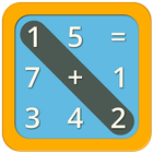 Math cachés puzzle icône