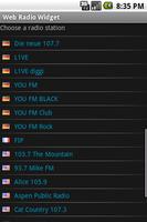 Web Radio Widget (Demo) screenshot 1