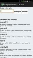 Easy French Conjugaison captura de pantalla 1