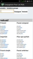 Easy French Conjugaison captura de pantalla 2