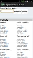 Easy French Conjugaison captura de pantalla 3