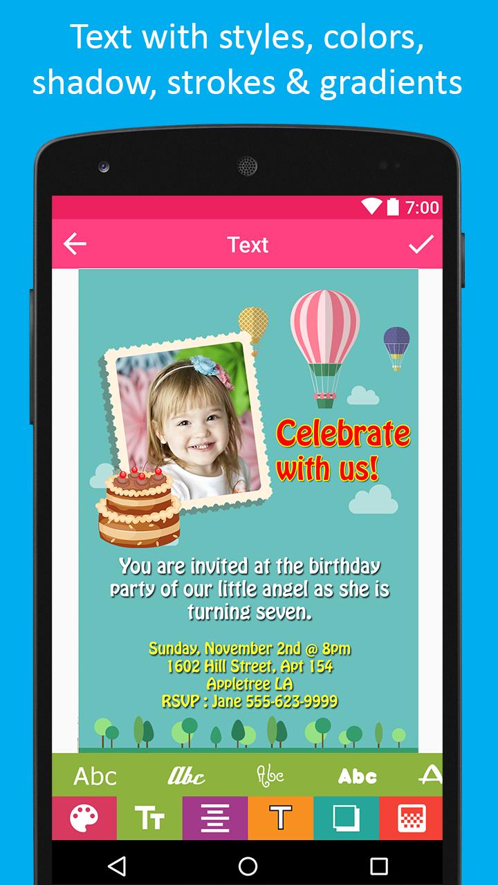 birthday card maker for android apk download
